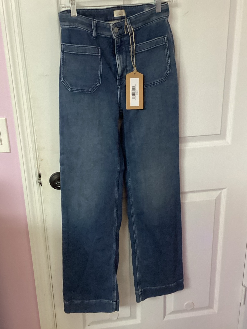 Faherty Women's High-Rise Wide Leg Stretch Terry in Eastern Shore